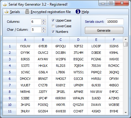 Maschine 2 serial number generator